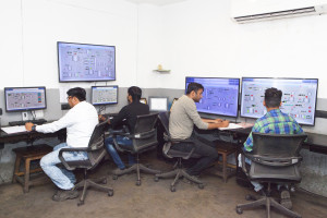 DCS Process Automation Control Centre at Manufacturing Plant 1