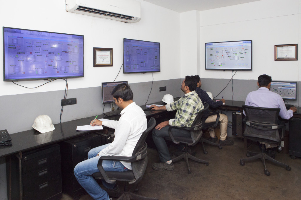 DCS Process Automation Control Centre at Manufacturing Plant 2