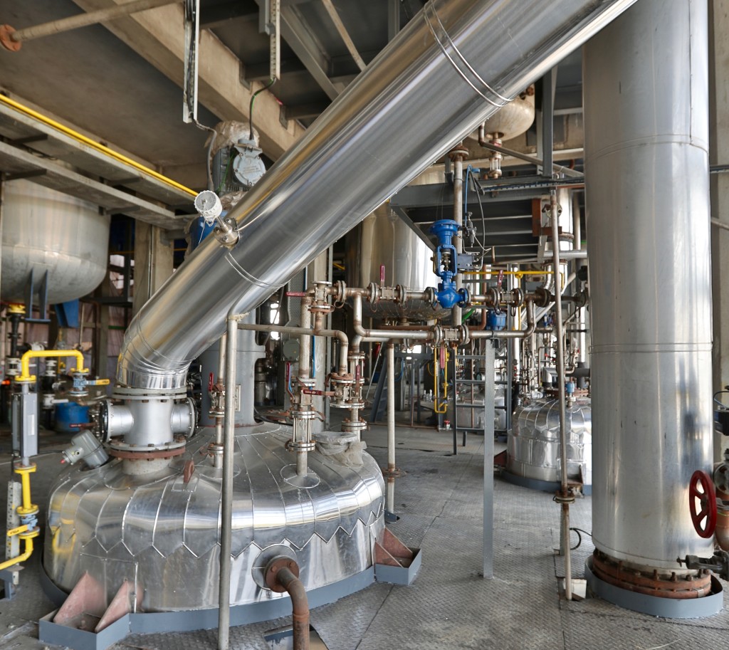 Extensive Reaction / Distillation Capabilities at Manufacturing Facility 2